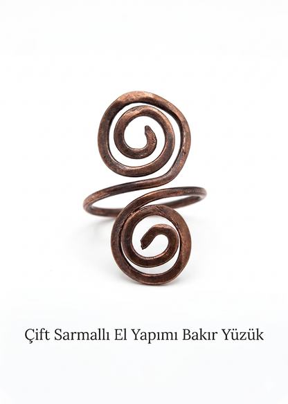El yapımı Bakır yüzük